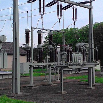 132kv substation gantry