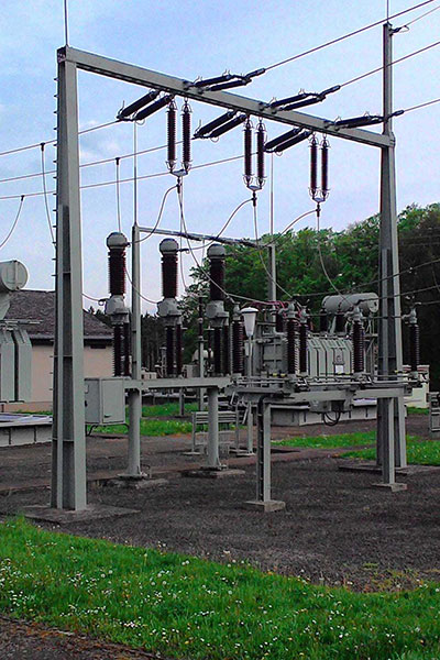 132kv substation gantry