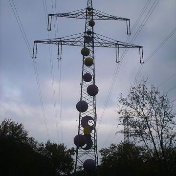 220kv double circuit suspension tower