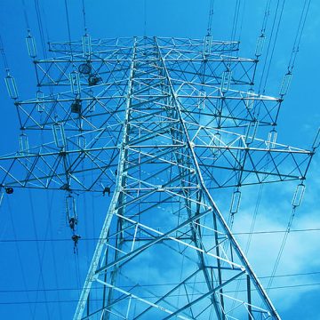 220kv lattice steel tower