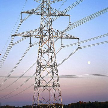 500kv double circuit suspension tower