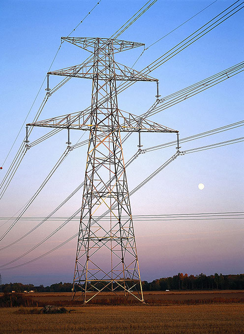 500kv double circuit suspension tower