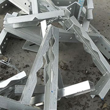 Steel antenna brackets