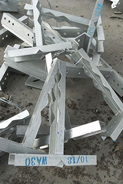 Steel antenna brackets