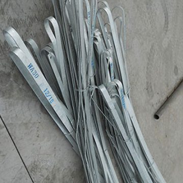 Earthing steel belt