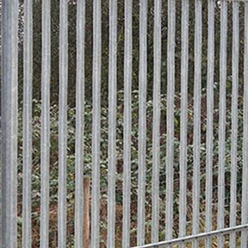 Steel fence
