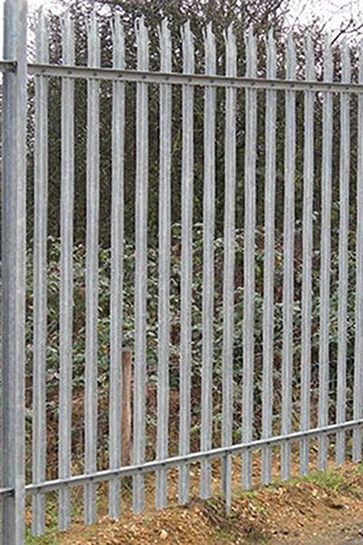 Steel fence