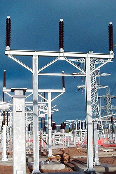 Substation suppor structure