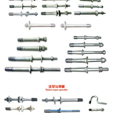 Cast lead spindle