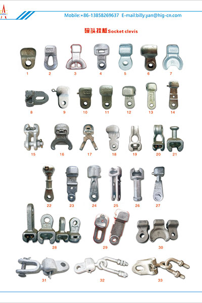 Socket clevis